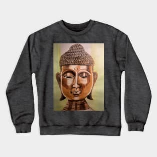 Buddha head Crewneck Sweatshirt